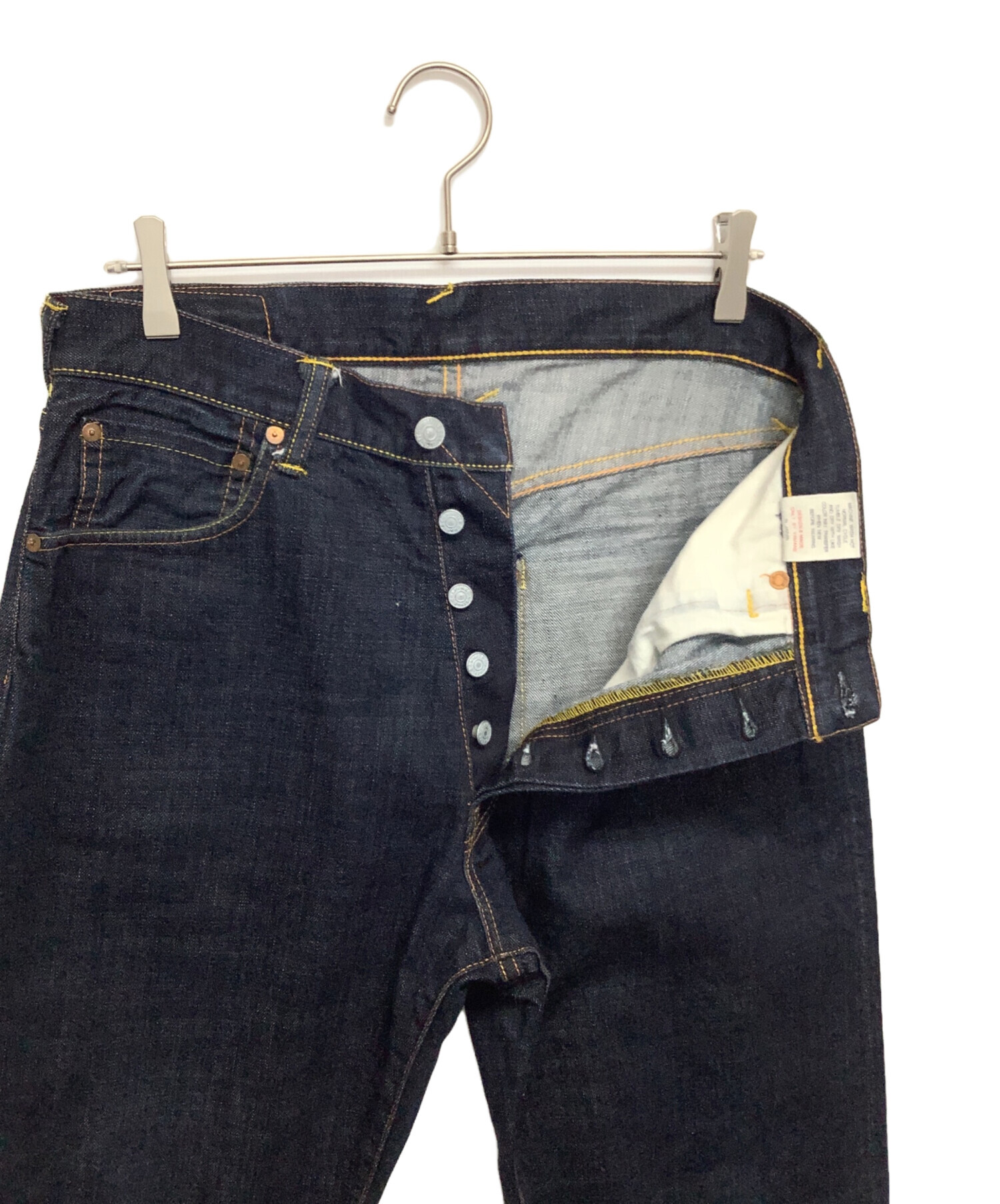 中古・古着通販】EVISU (エヴィス) エビス刺繍デニムパンツ インディゴ