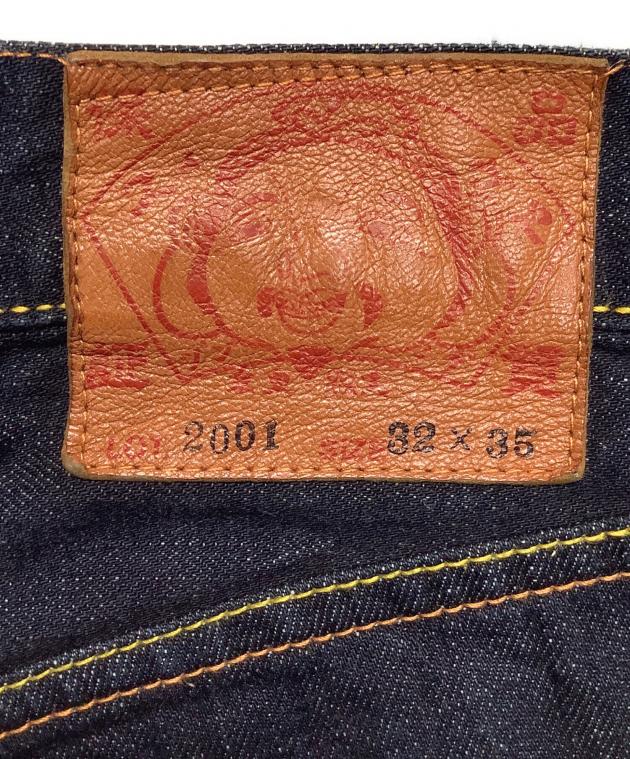 中古・古着通販】EVISU (エヴィス) エビス刺繍デニムパンツ インディゴ