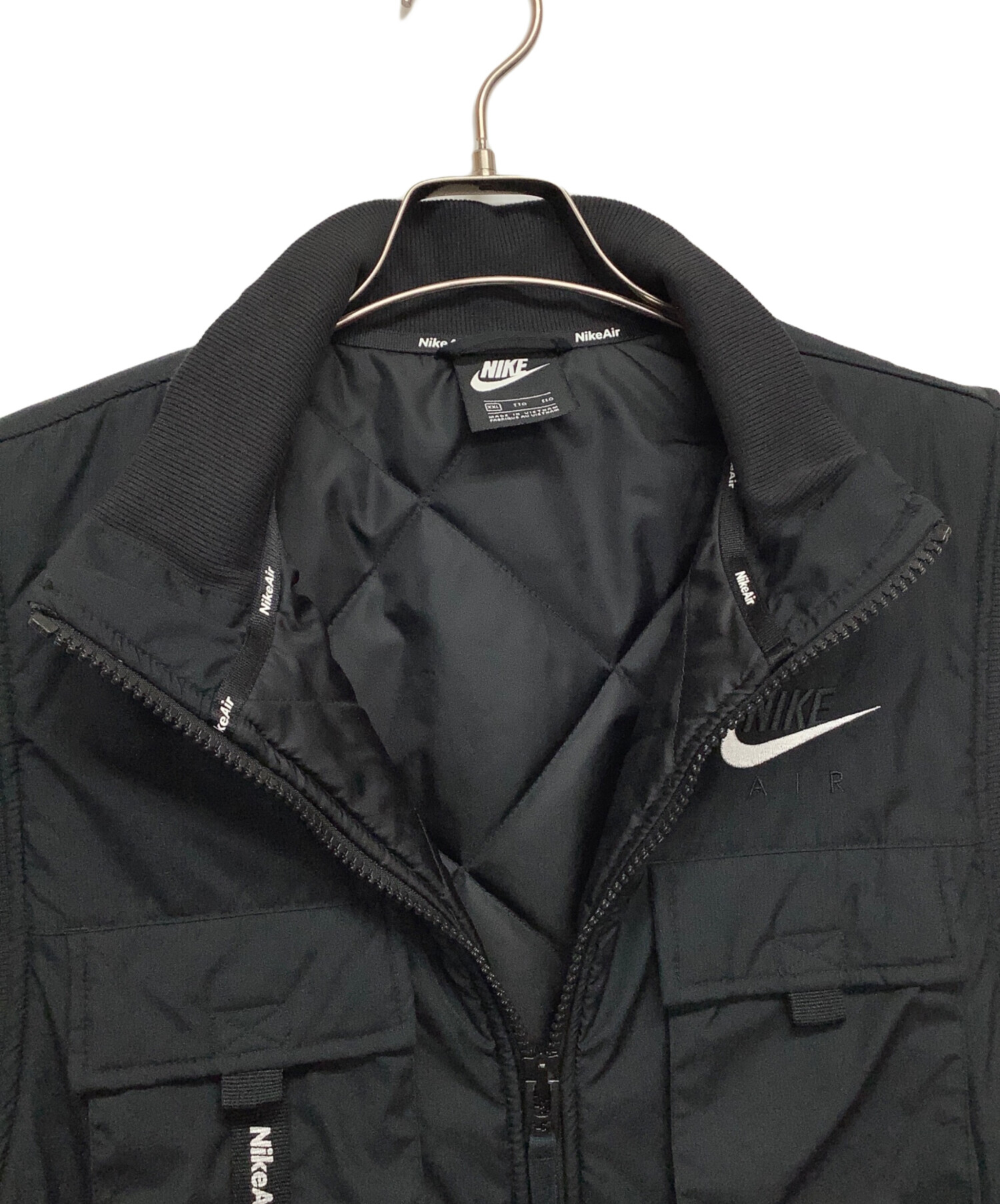 NIKE ナイキ ボアフリース ベスト 黒 Lサイズ 日本正規品 新品タグ付き 中古・古着通販】NIKE (ナイキ) ボアフリースベスト ブラック サイズ