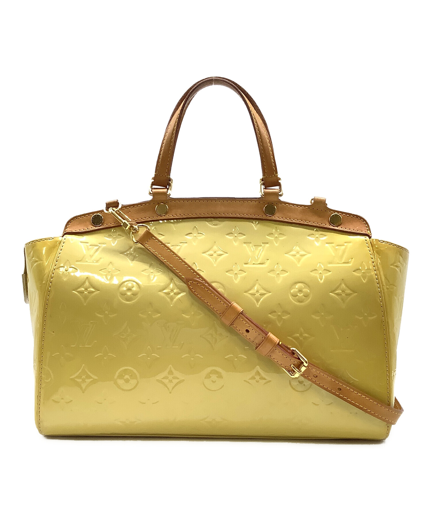 ルイ　ヴィトン　ブレア　ハンドバッグ 中古・古着通販】LOUIS VUITTON (ルイ ヴィトン) ブレアMM イエロー