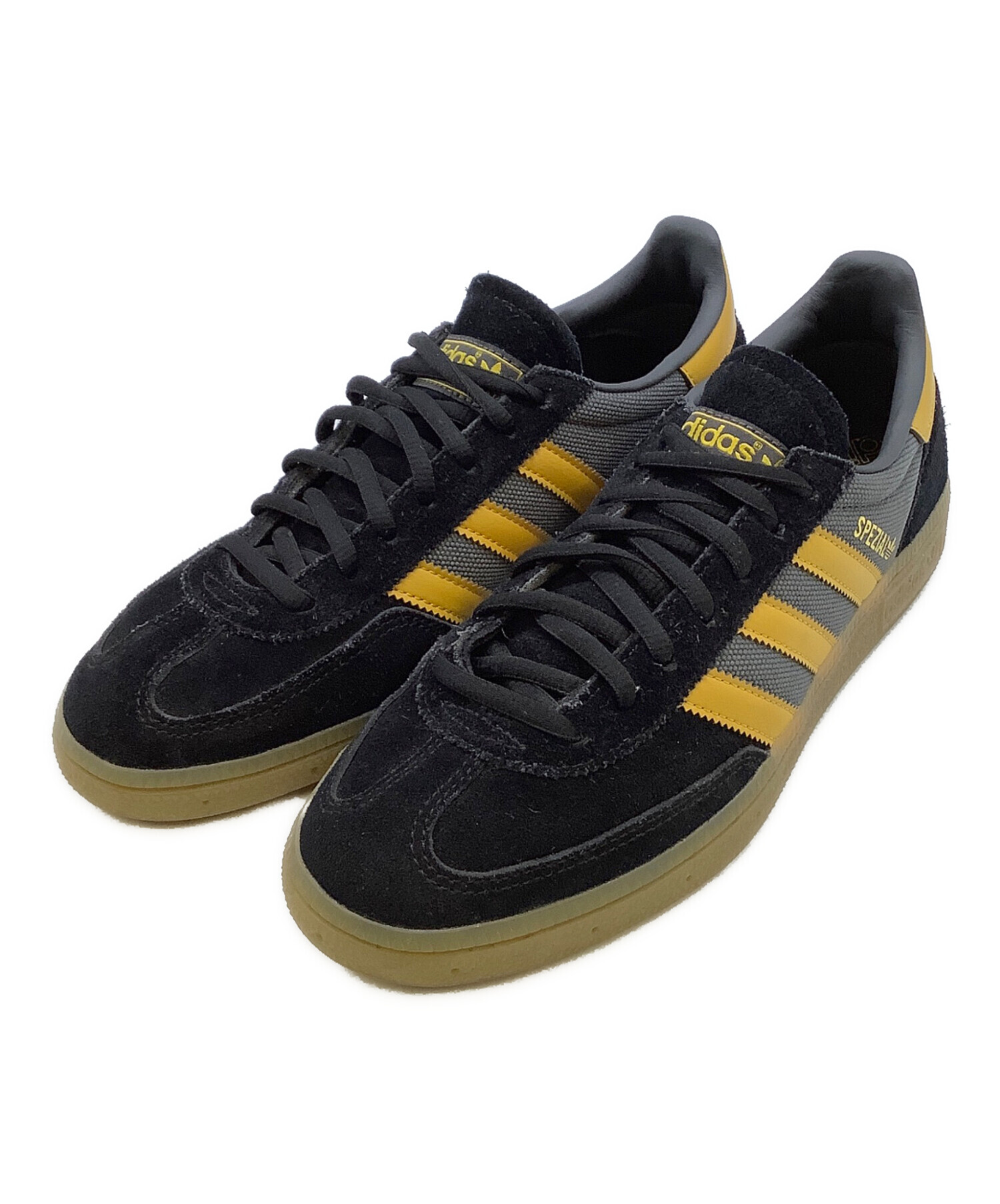 新品 ツートン リメイク スウェット トレーナー イエロー スニーカー 黒　黄色 中古・古着通販】adidas (アディダス) ローカットスニーカー ブラック