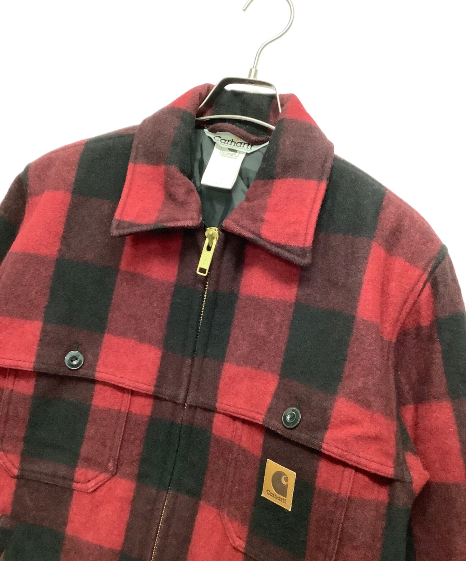 中古・古着通販】CarHartt (カーハート) ウールジャケット レッド
