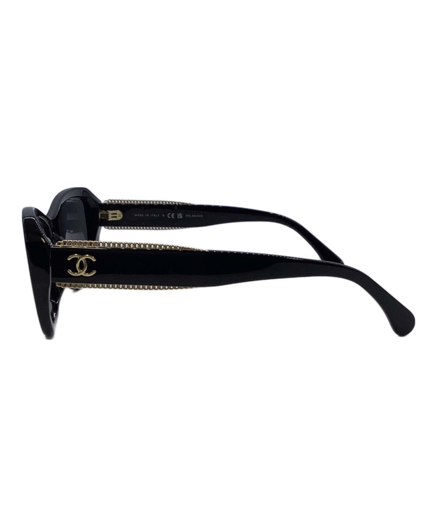 CHANEL シャネル サングラス  黒 【古着】【中古】【送料無料】 中古・古着通販】CHANEL (シャネル) サングラス ブラック｜ブランド