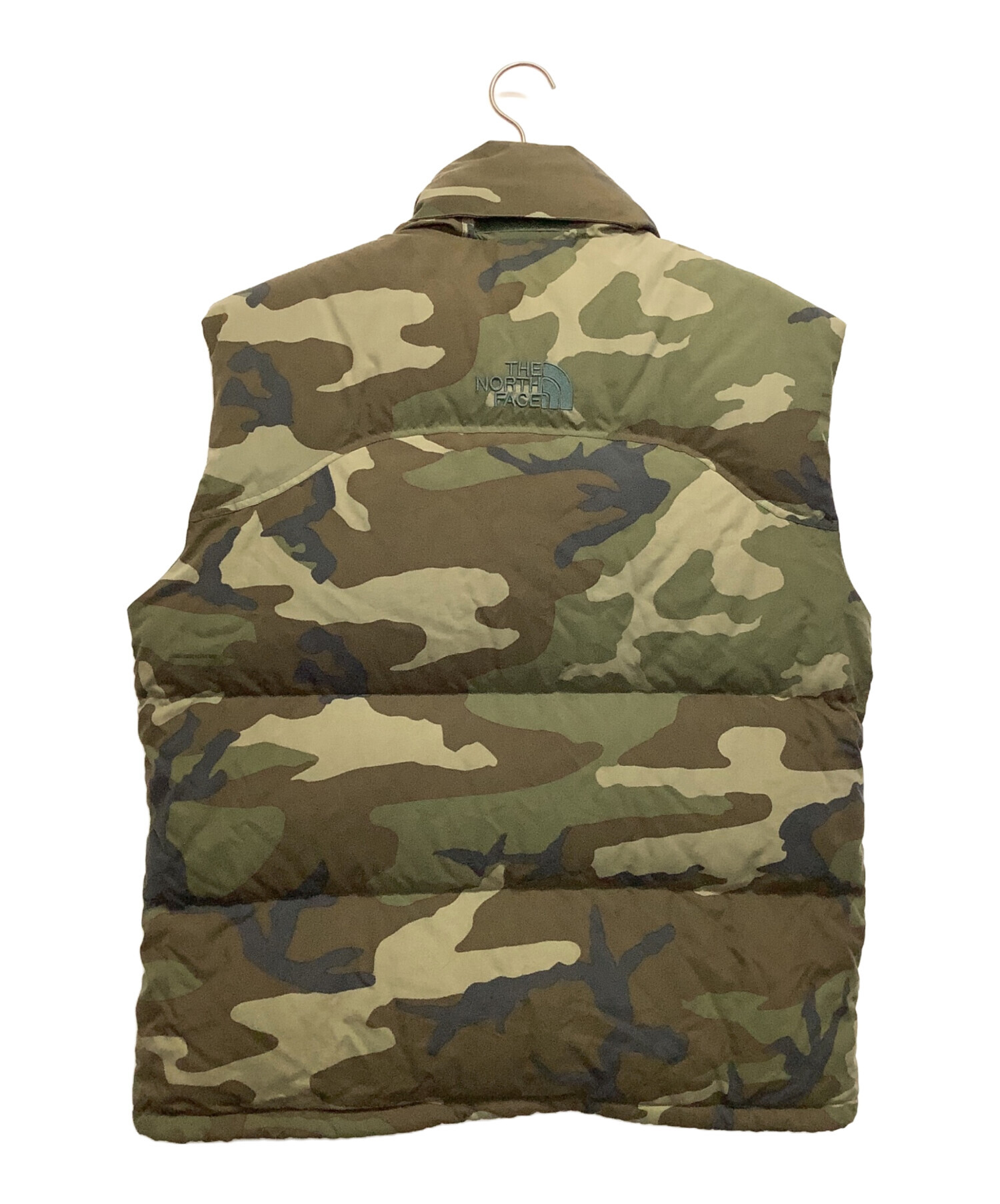 THE NORTH FACE 迷彩ダウンベスト XL 中古・古着通販】THE NORTH FACE (ザ ノース フェイス) ダウンベスト