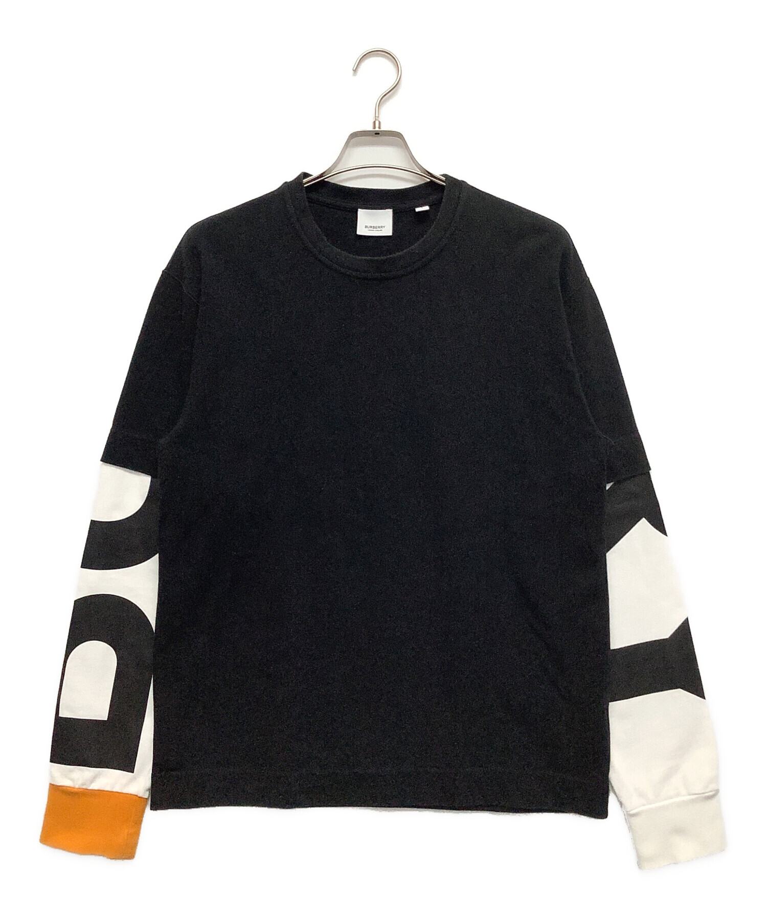 中古・古着通販】BURBERRY (バーバリー) スウェット ブラック サイズ:S 