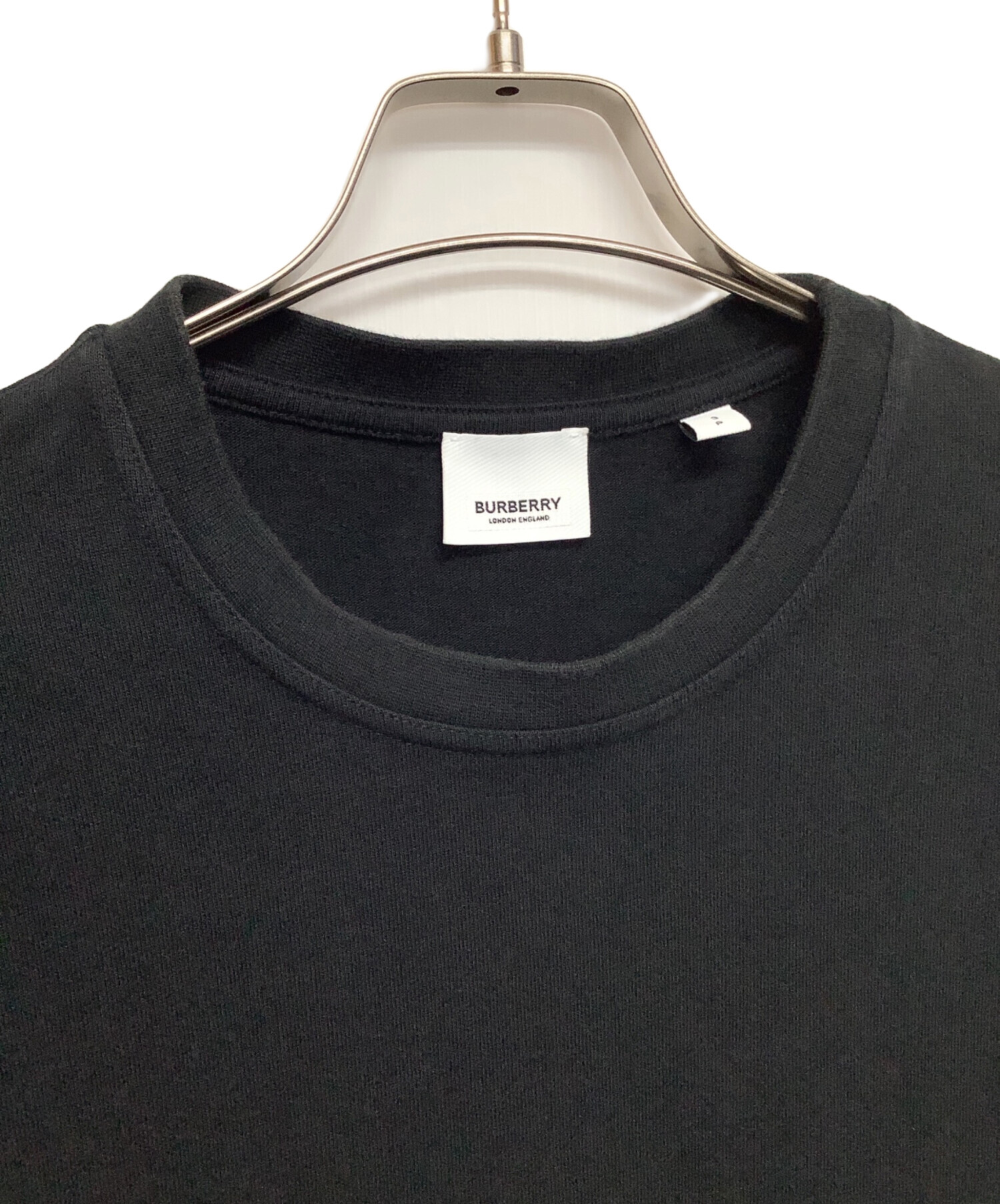 中古・古着通販】BURBERRY (バーバリー) スウェット ブラック サイズ:S