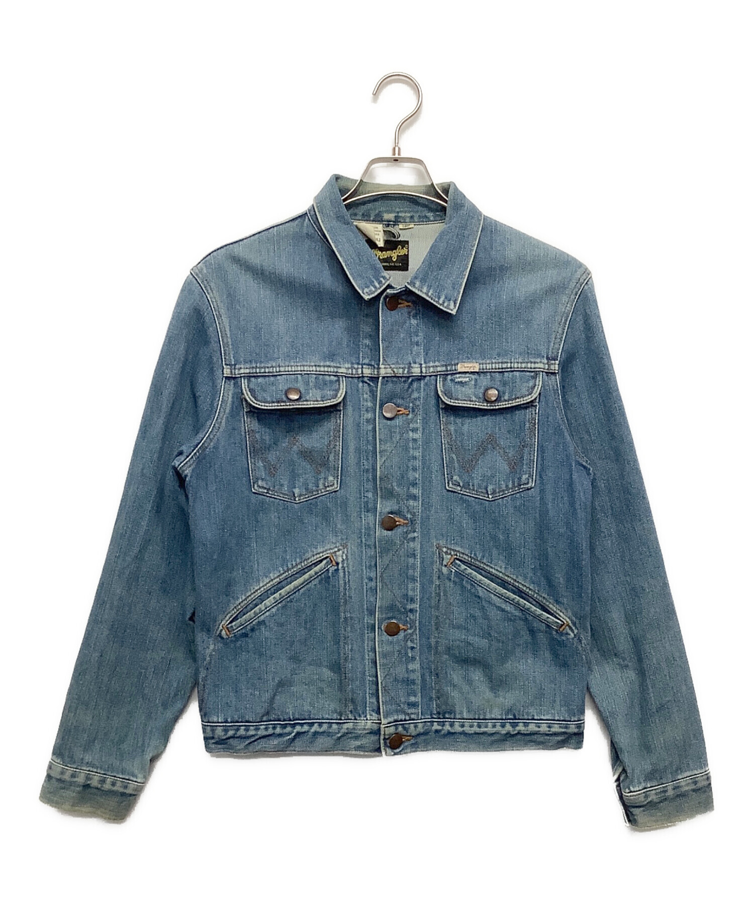 中古・古着通販】Wrangler (ラングラー) デニムジャケット ブルー