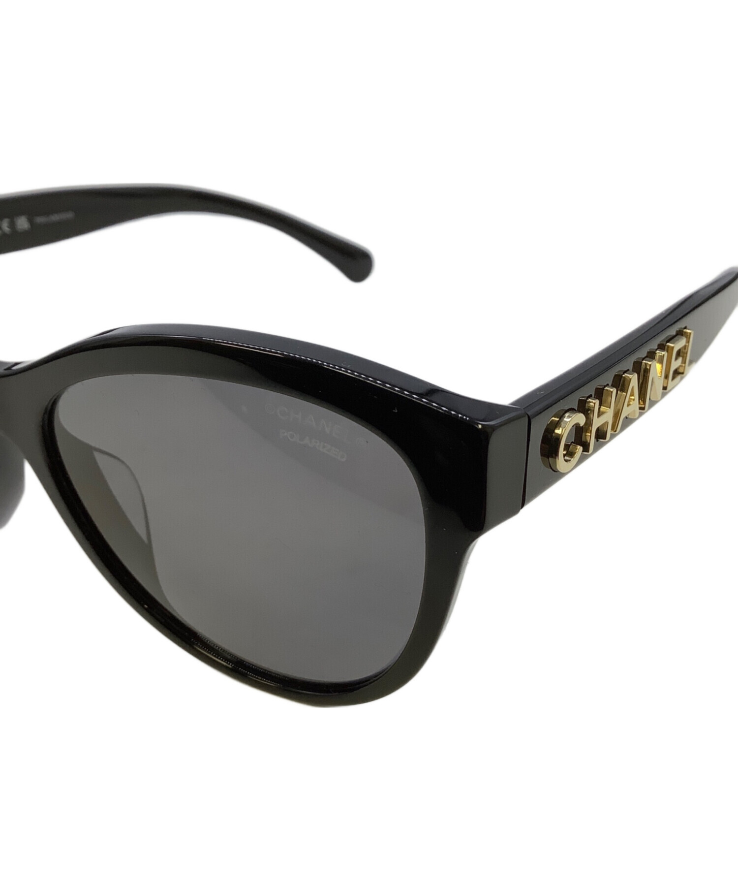 中古・古着通販】CHANEL (シャネル) サングラス ブラック サイズ:55