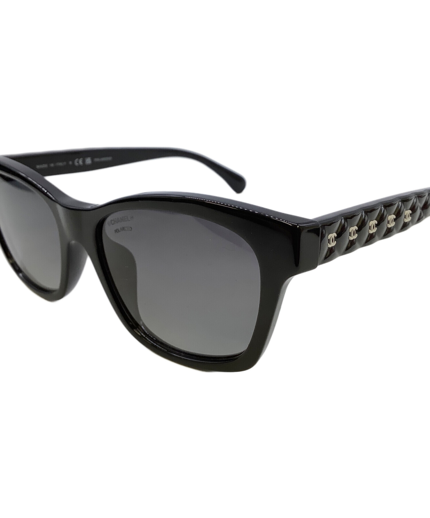 CHANEL ブラック サングラス　未使用に近い 中古・古着通販】CHANEL (シャネル) サングラス ブラック サイズ:54