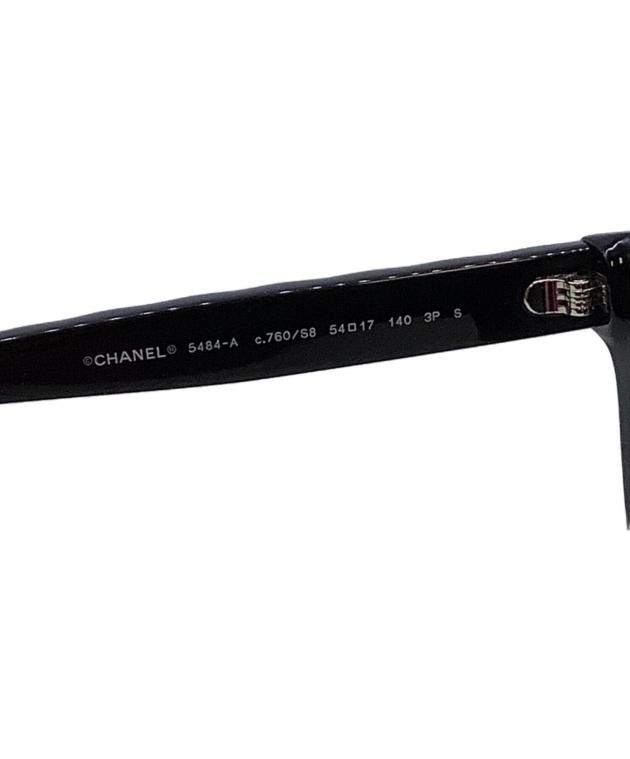 中古・古着通販】CHANEL (シャネル) サングラス ブラック サイズ:54