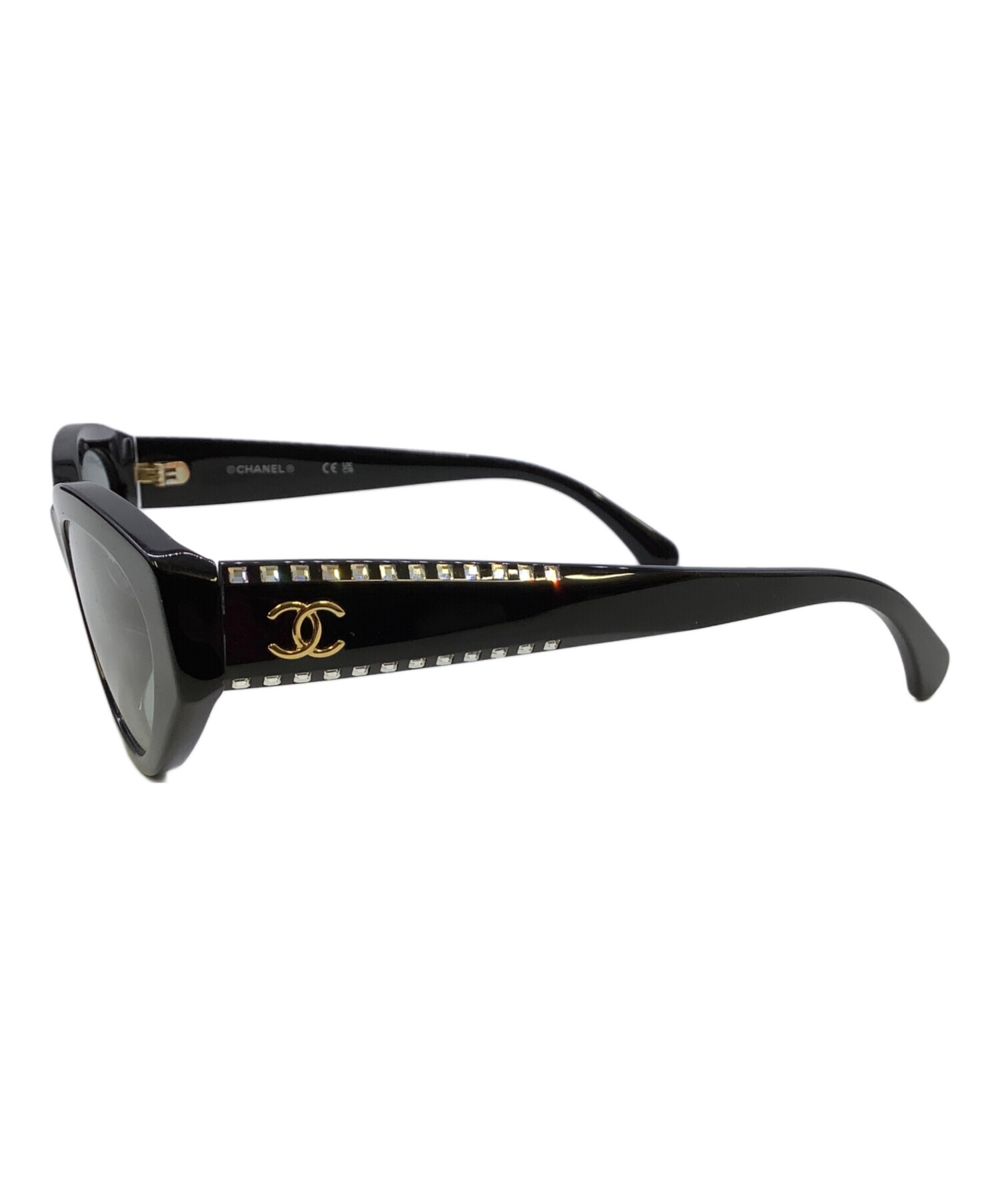 中古・古着通販】CHANEL (シャネル) サングラス ブラック｜ブランド