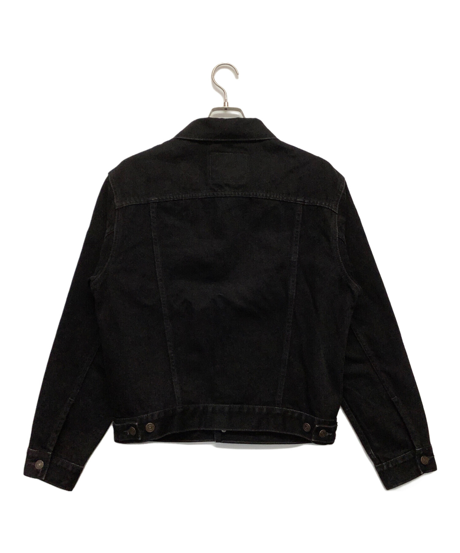 中古・古着通販】LEVI'S (リーバイス) デニムジャケット ブラック