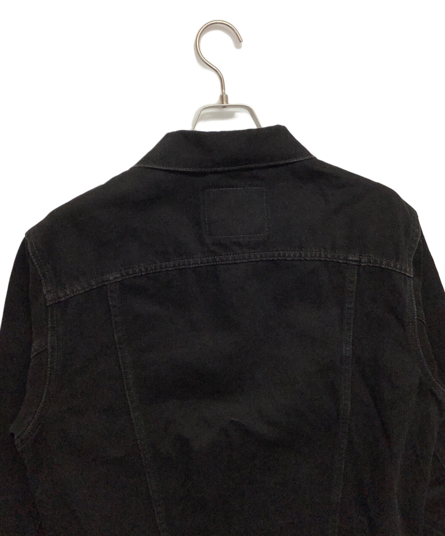 中古・古着通販】LEVI'S (リーバイス) デニムジャケット ブラック