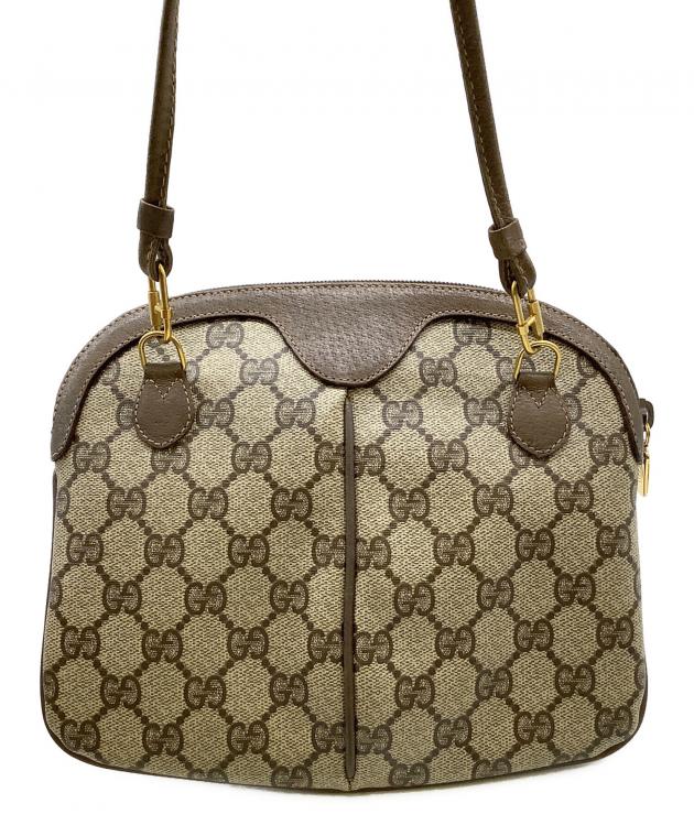 中古・古着通販】GUCCI (グッチ) ショルダーバッグ GUCCI ブラウン