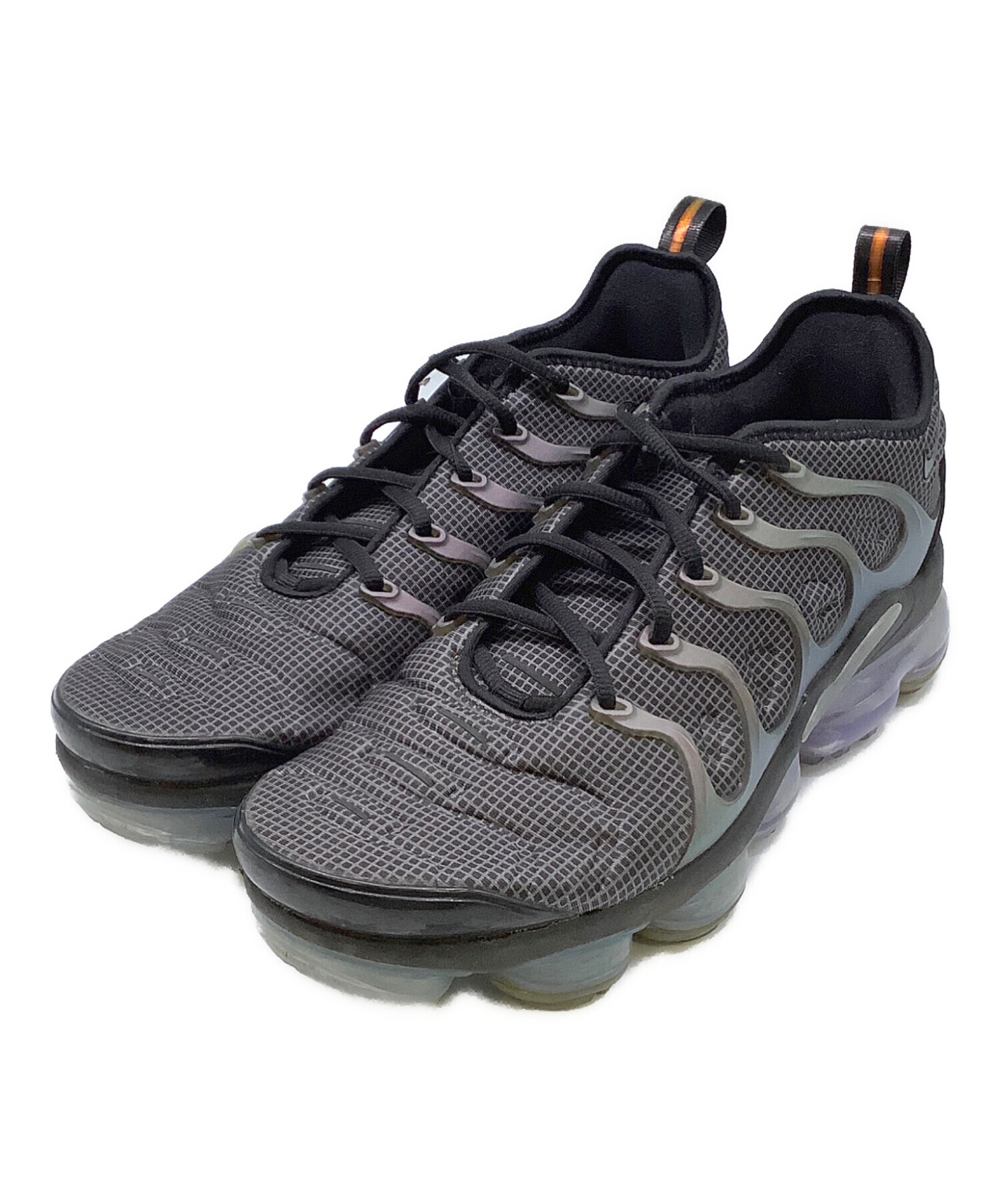 中古・古着通販】NIKE (ナイキ) AIR VAPORMAX PLUS ブラック×パープル 