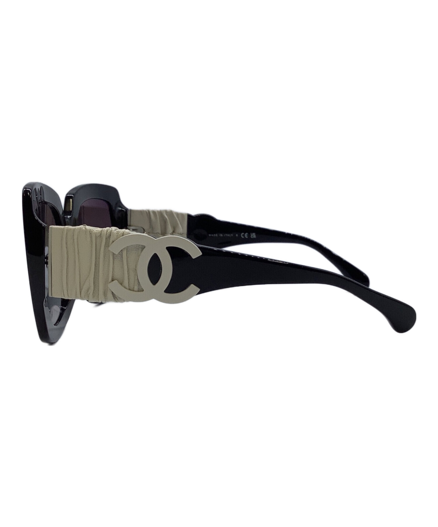 中古・古着通販】CHANEL (シャネル) スクエアサングラス ブラック