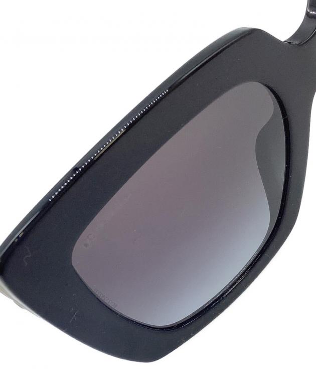 中古・古着通販】CHANEL (シャネル) スクエアサングラス ブラック