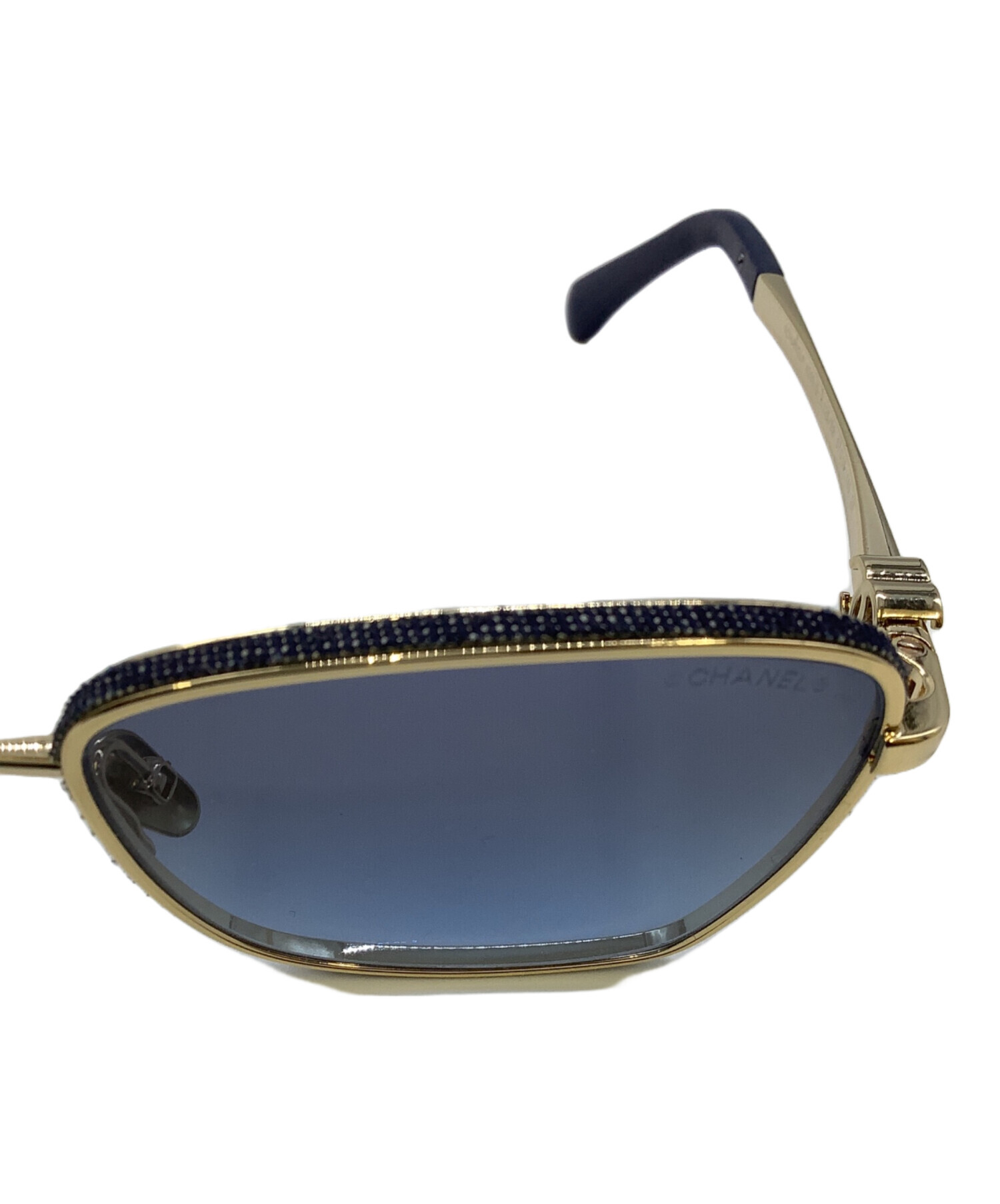 中古・古着通販】CHANEL (シャネル) キャッツアイシェイプサングラス