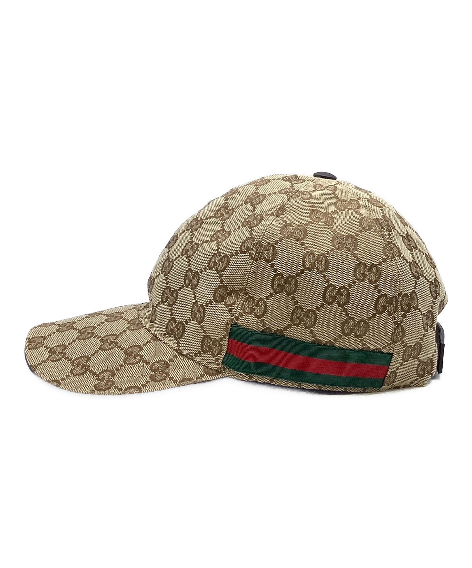 【新品未使用】GUCCI キャップ 中古・古着通販】GUCCI (グッチ) ベースボールキャップ ブラウン