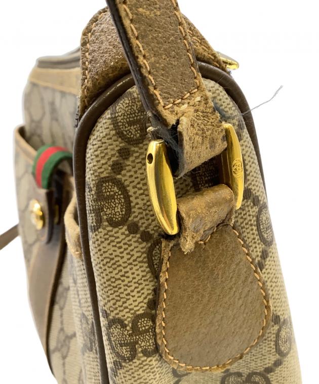 中古・古着通販】GUCCI (グッチ) ショルダーバッグ GUCCI ブラウン