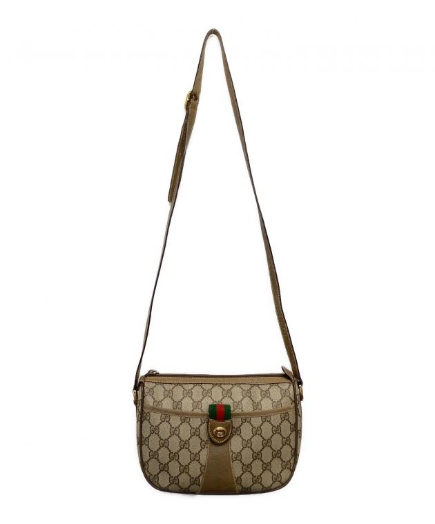 中古・古着通販】GUCCI (グッチ) ショルダーバッグ GUCCI ブラウン