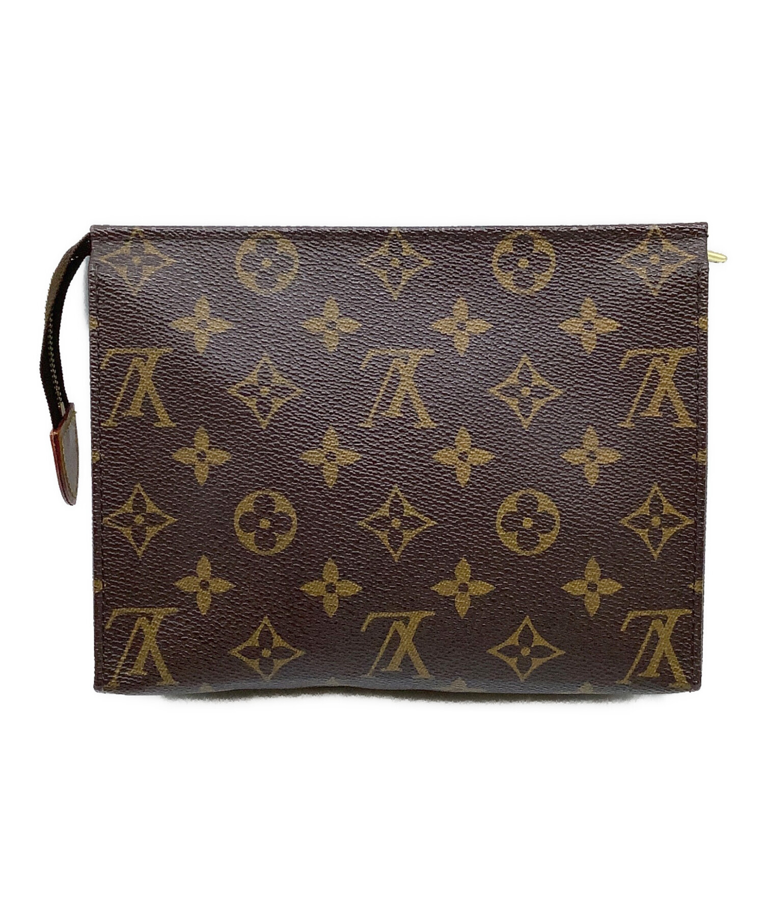 LOUIS VUITTON ルイヴィトン ポシェットトワレット19 モノグラム 中古・古着通販】LOUIS VUITTON (ルイ ヴィトン) ポシェットトワレット