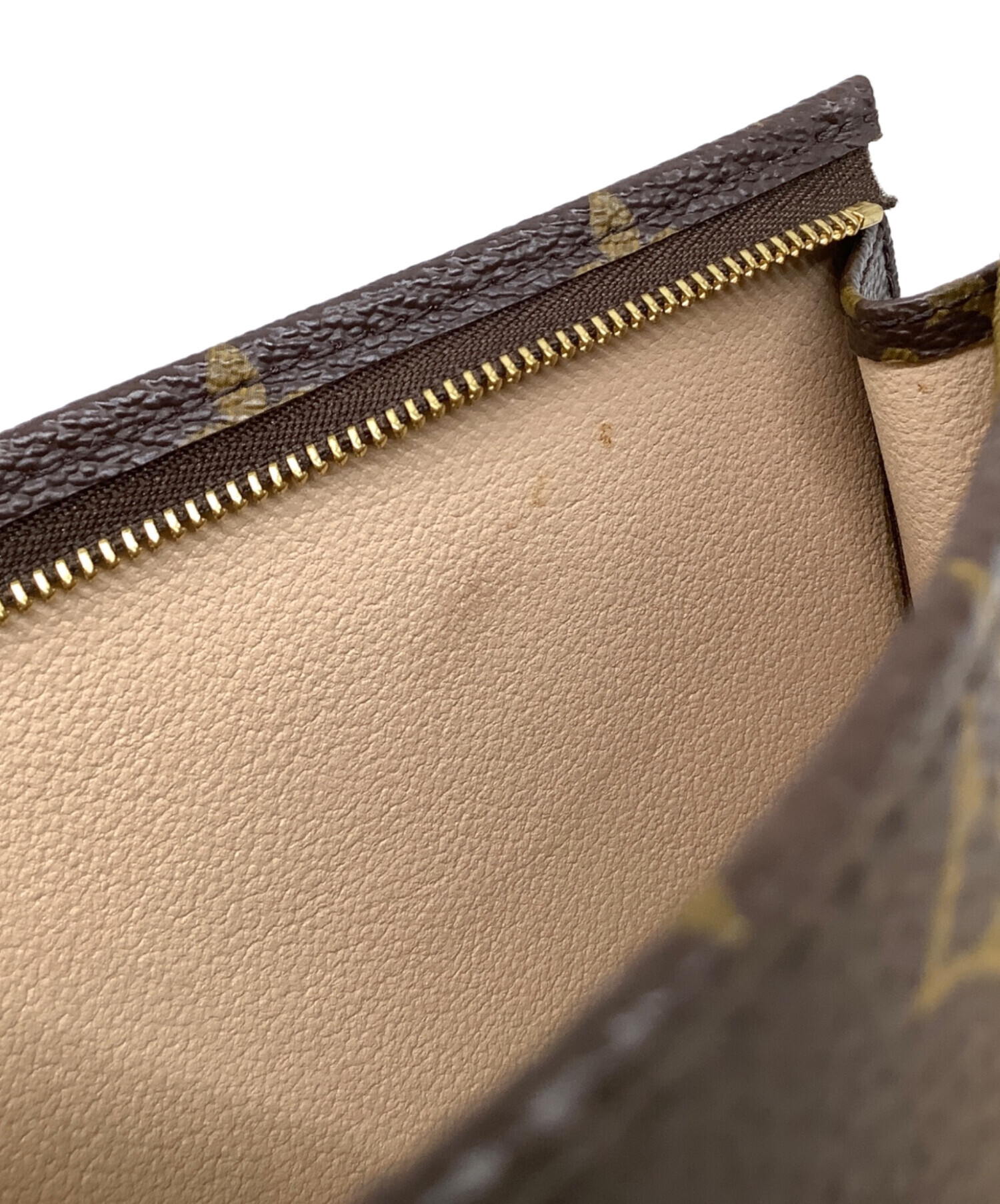 LOUIS VUITTON ルイヴィトン ポシェットトワレット19 モノグラム 中古・古着通販】LOUIS VUITTON (ルイ ヴィトン) ポシェットトワレット