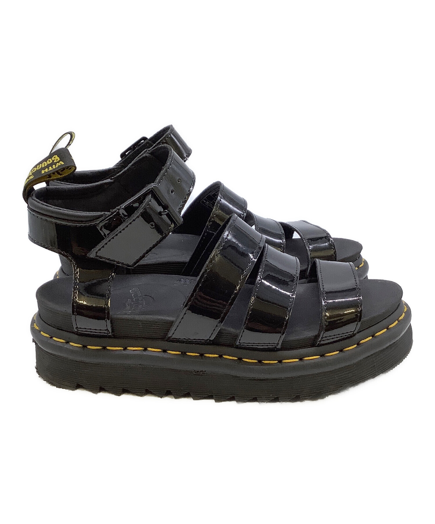 未使用に近い　Dr. Martens ブラックサンダル 中古・古着通販】Dr.Martens (ドクターマーチン) サンダル ブラック