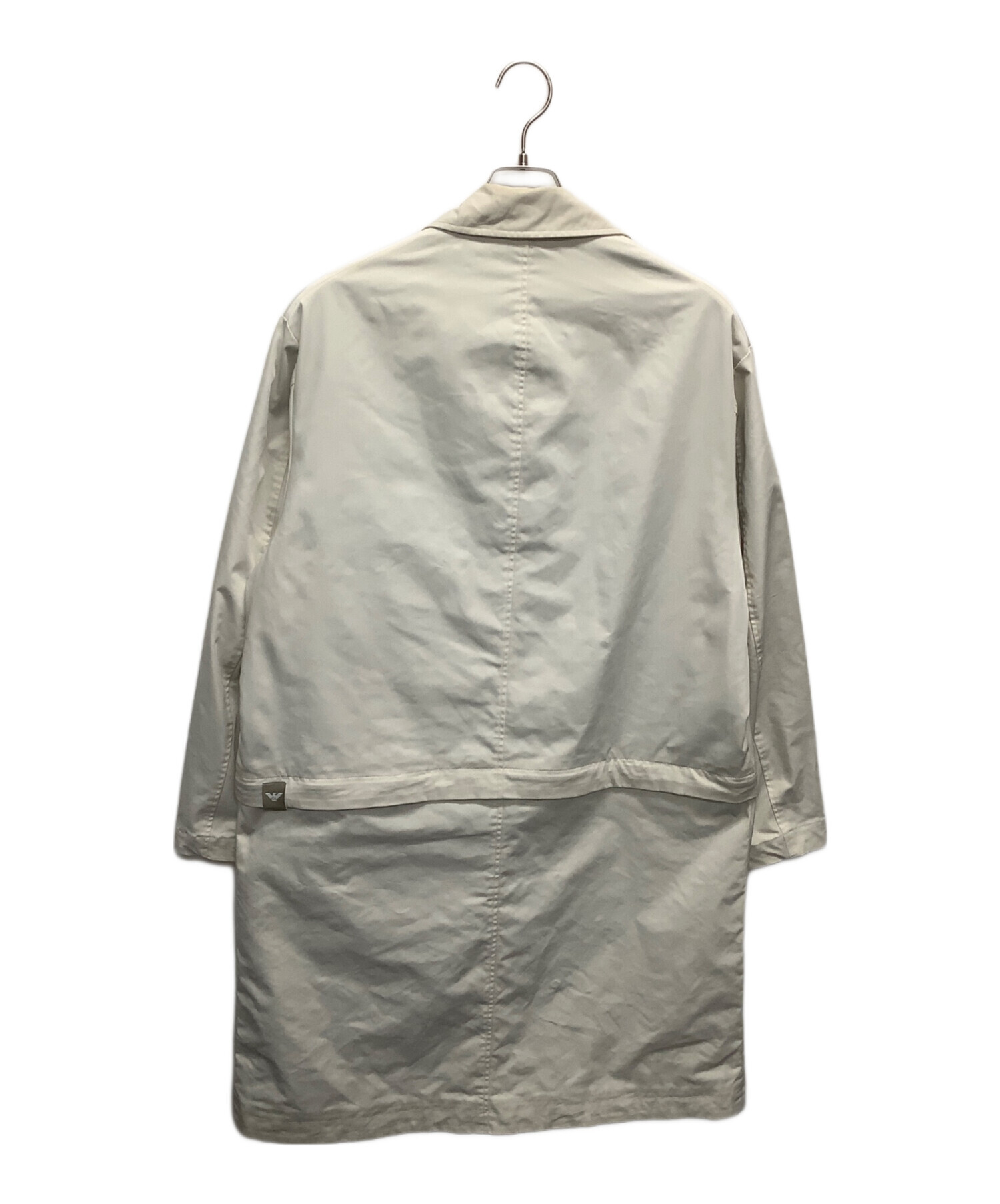 【美品】Emporio Armani エンポリオアルマーニ　ノーカラーコート 中古・古着通販】EMPORIO ARMANI (エンポリオアルマーニ) ステンカラー