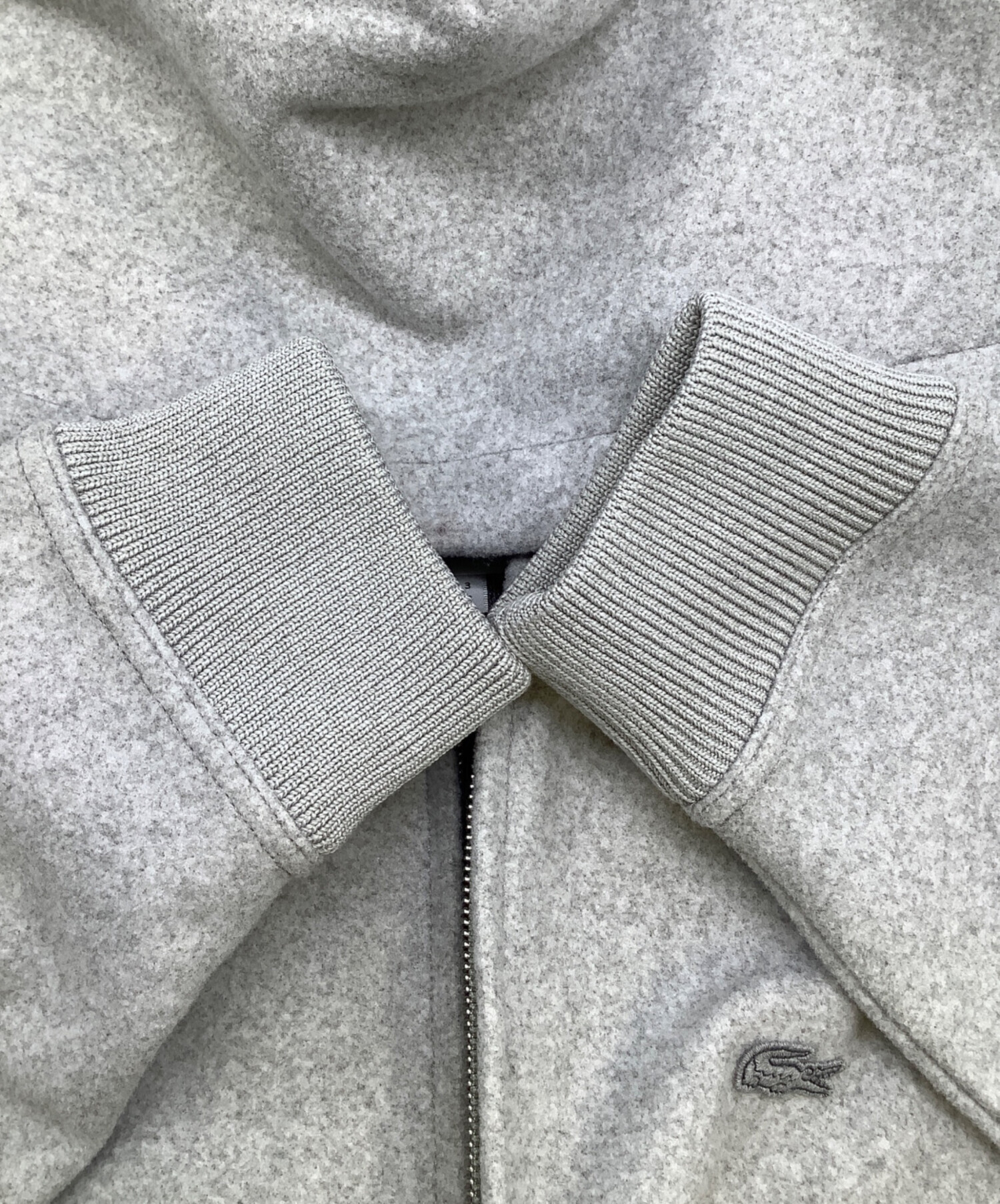 中古・古着通販】LACOSTE (ラコステ) フランネルジップフーディー 