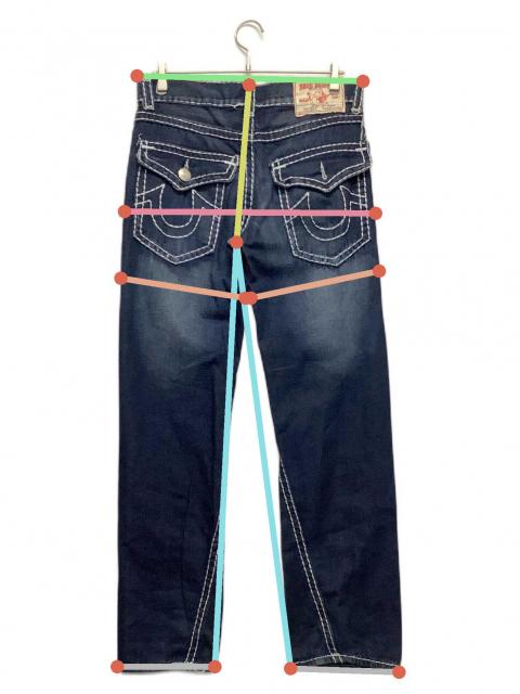 中古・古着通販】TRUE RELIGION (トゥルー レリジョン) デニムパンツ