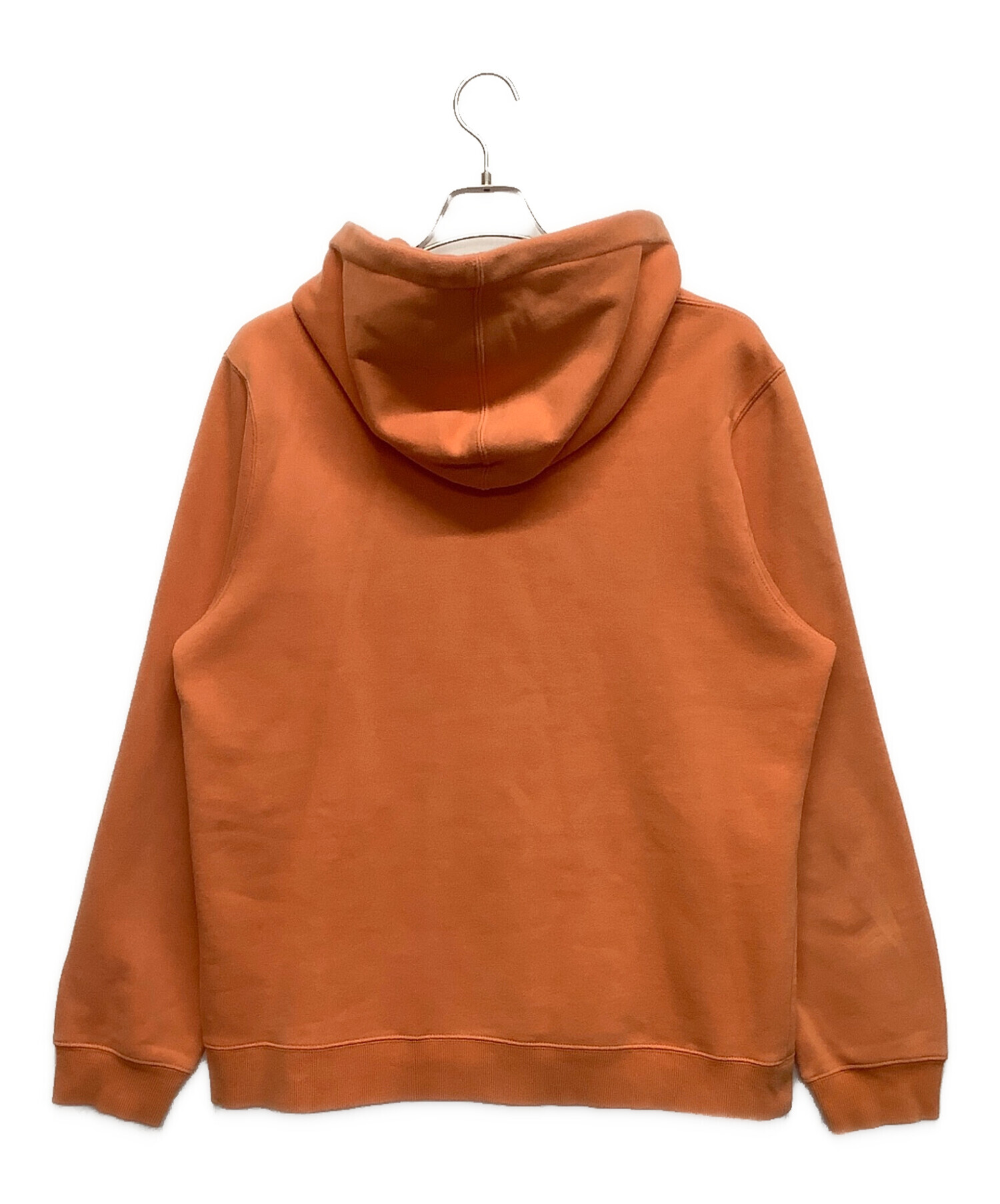 ストゥーシー オレンジパーカー 中古・古着通販】stussy (ステューシー) パーカー オレンジ サイズ:L