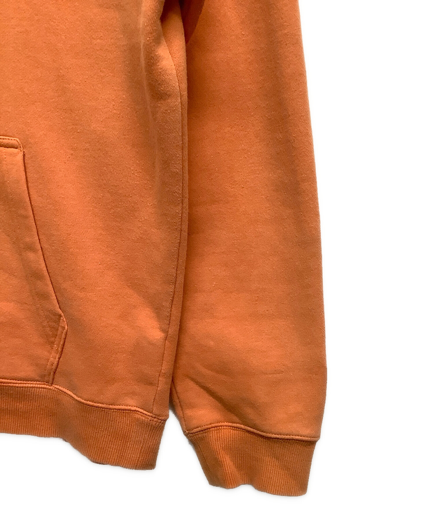 中古・古着通販】stussy (ステューシー) パーカー オレンジ サイズ:L