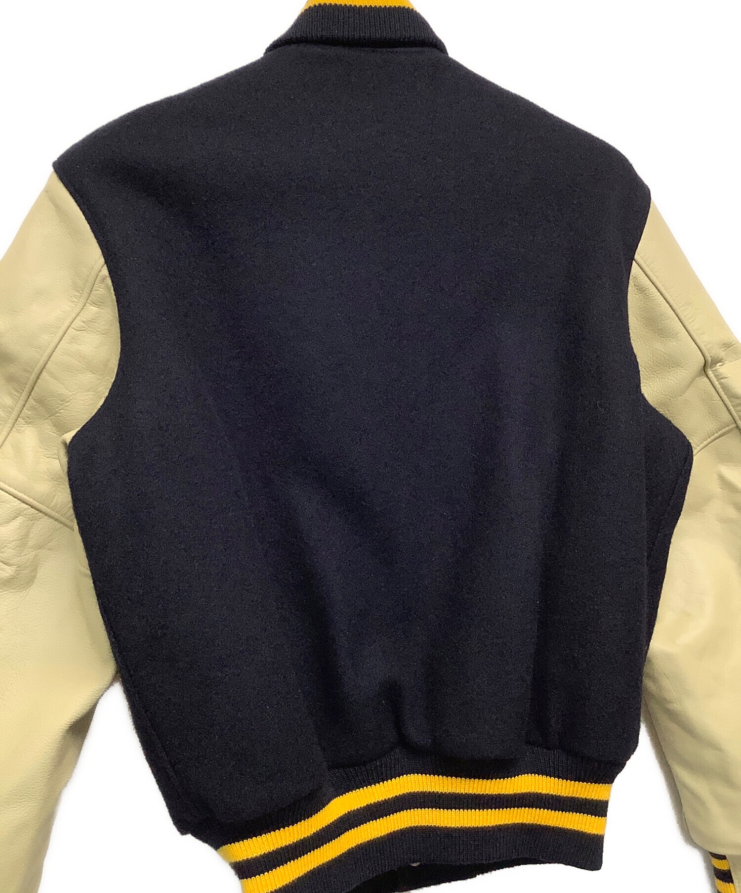 中古・古着通販】Golden Bear (ゴールデンベア) スタジャン ブラック