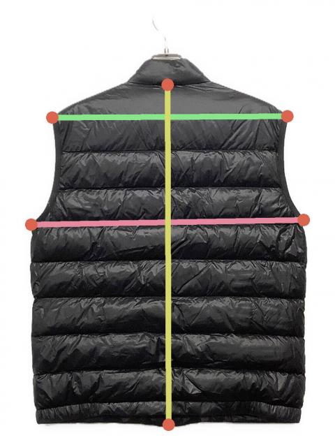 中古・古着通販】PRADA (プラダ) ダウンベスト ブラック サイズ:52