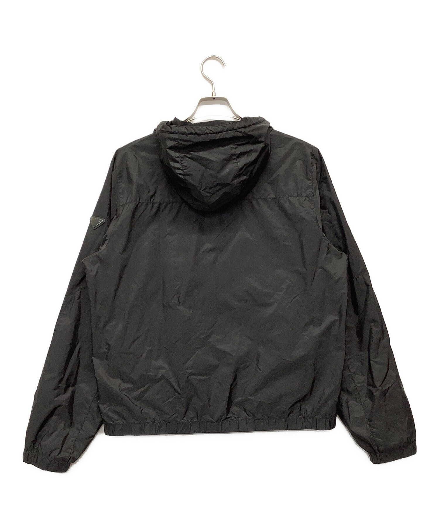 中古・古着通販】PRADA (プラダ) ジップアップパーカー ブラック