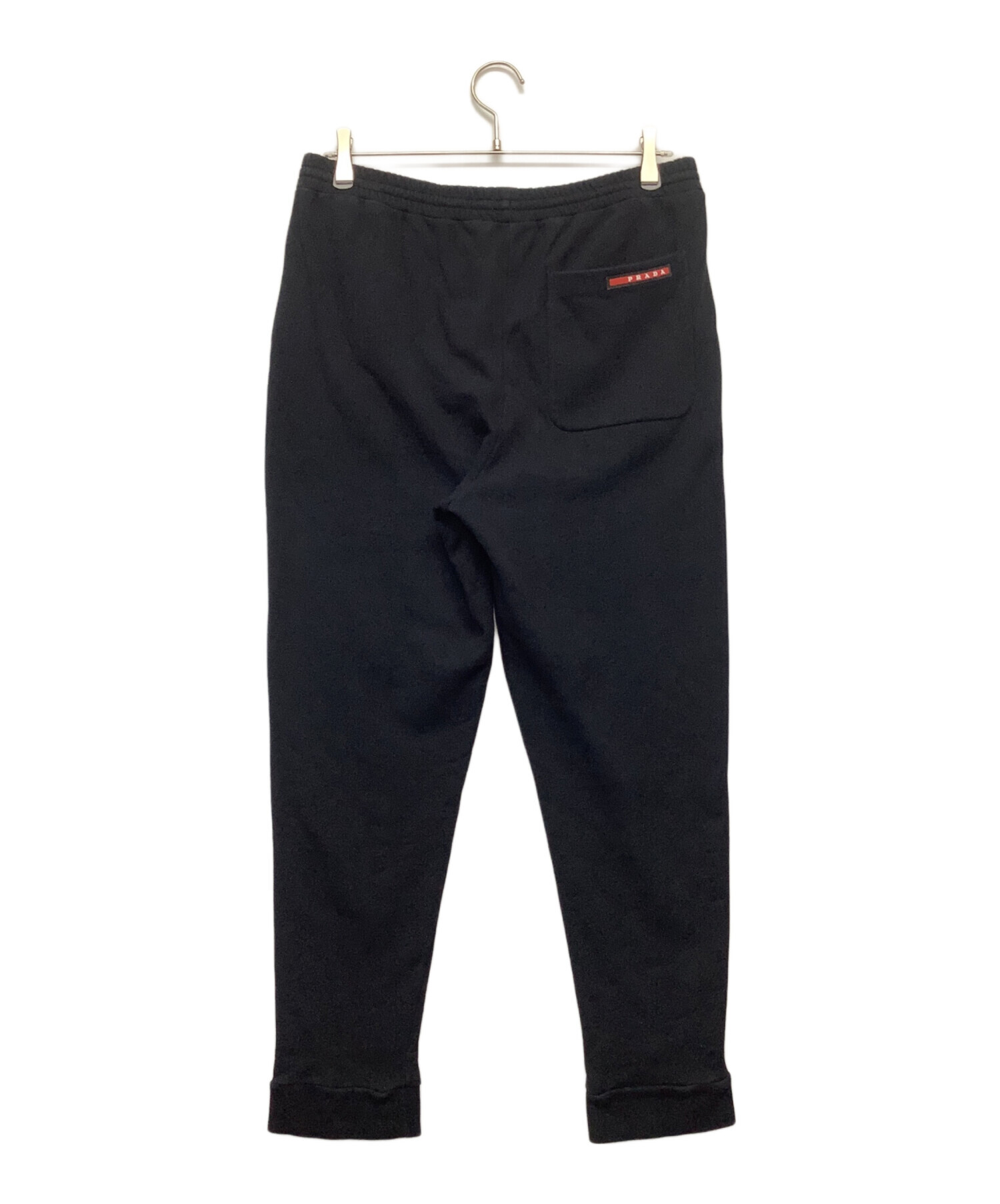 中古・古着通販】PRADA (プラダ) スウェットパンツ ブラック サイズ:L