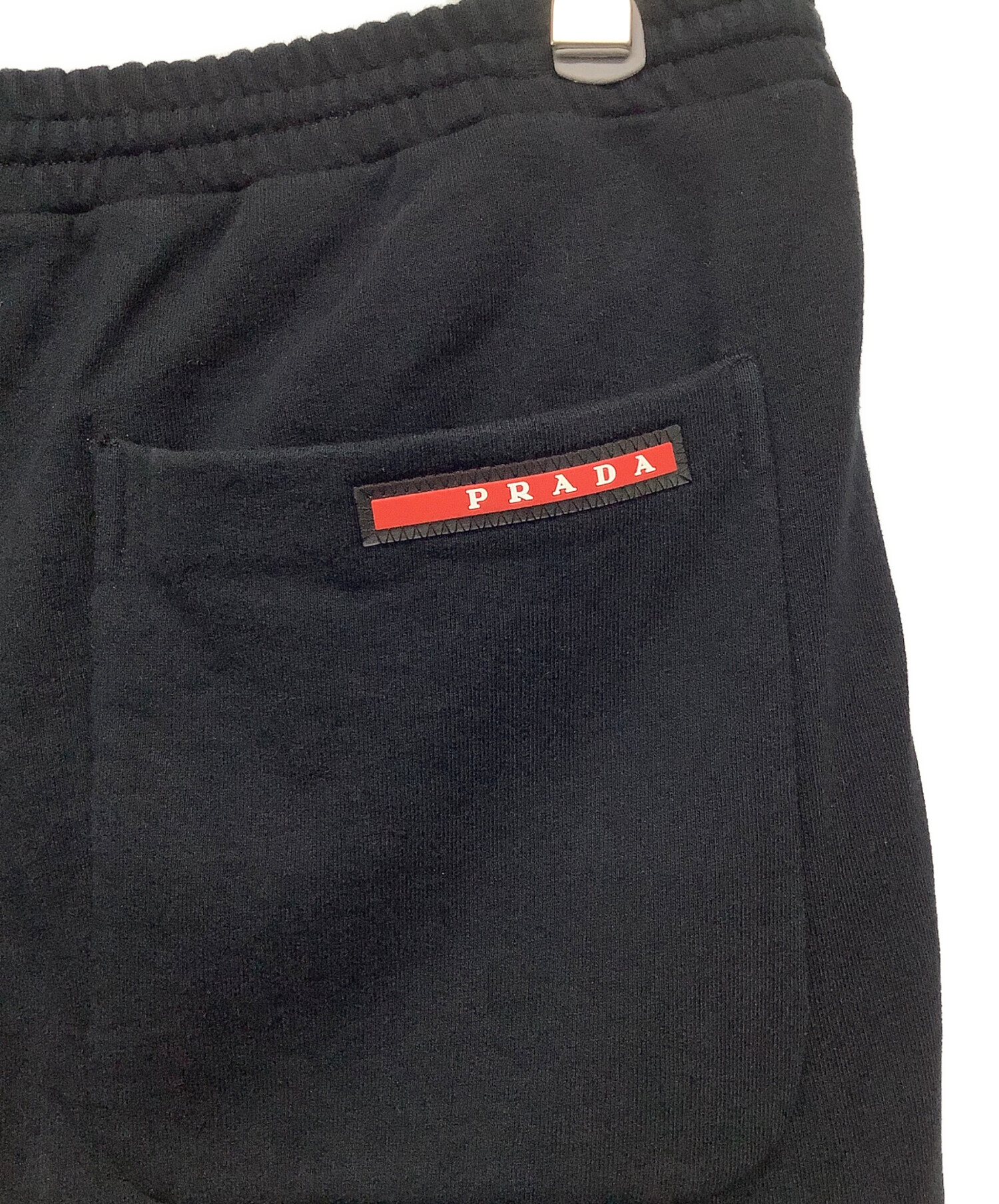 中古・古着通販】PRADA (プラダ) スウェットパンツ ブラック サイズ:L