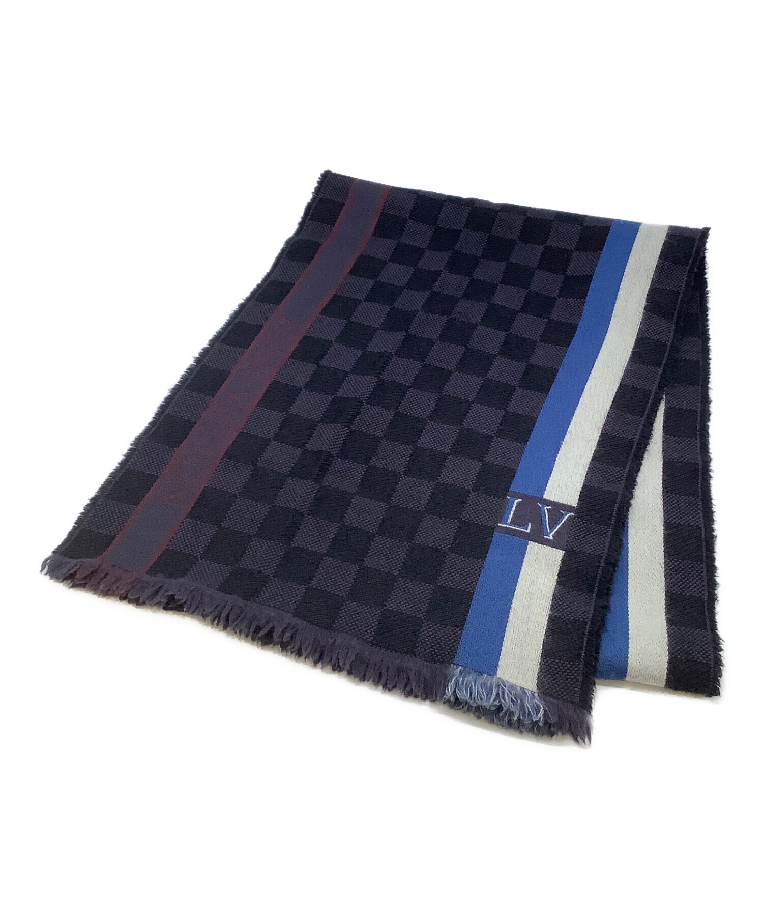 中古・古着通販】LOUIS VUITTON (ルイ ヴィトン) ウールマフラー ルイ