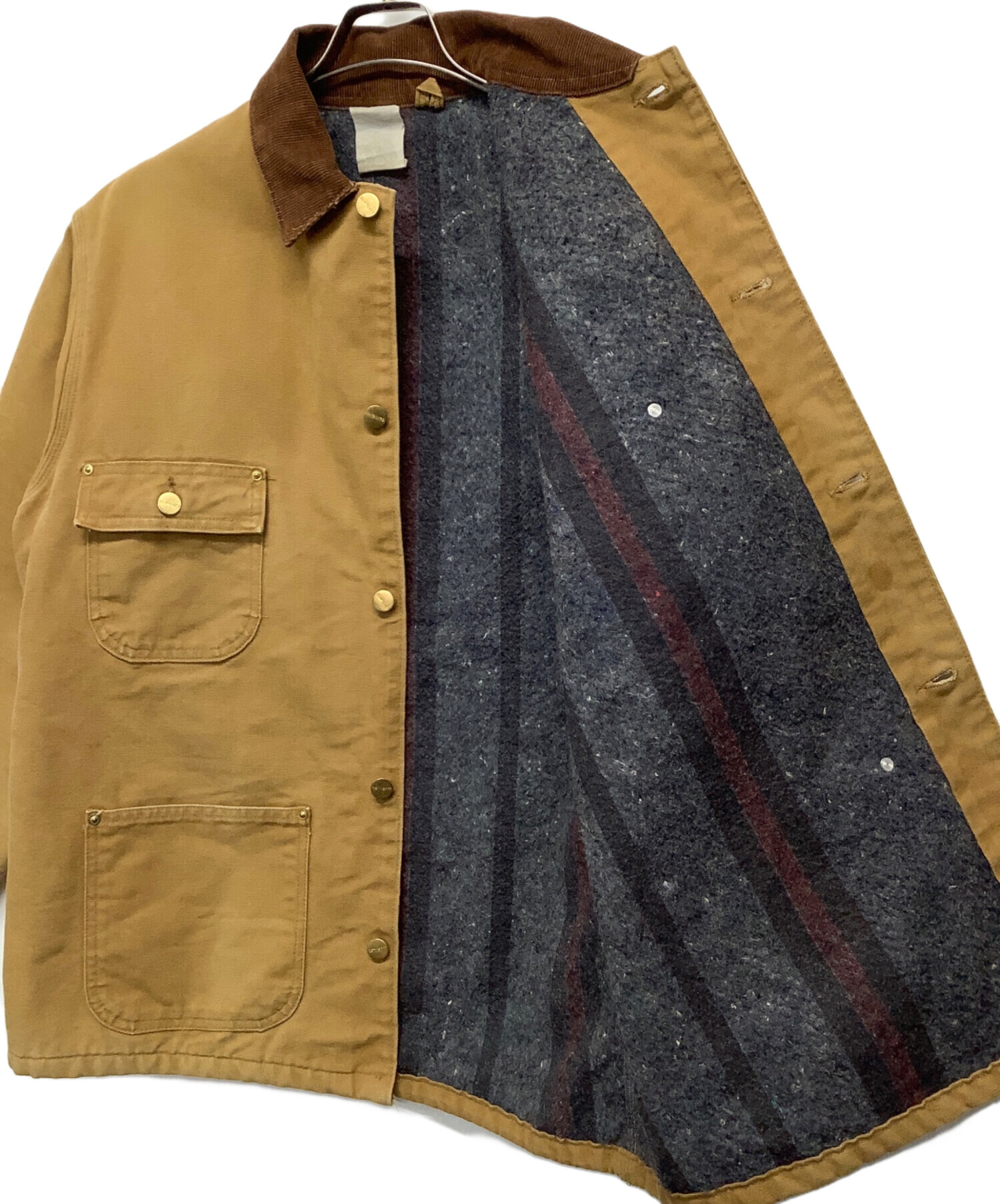 中古・古着通販】CarHartt (カーハート) チョアコート ブラウン サイズ