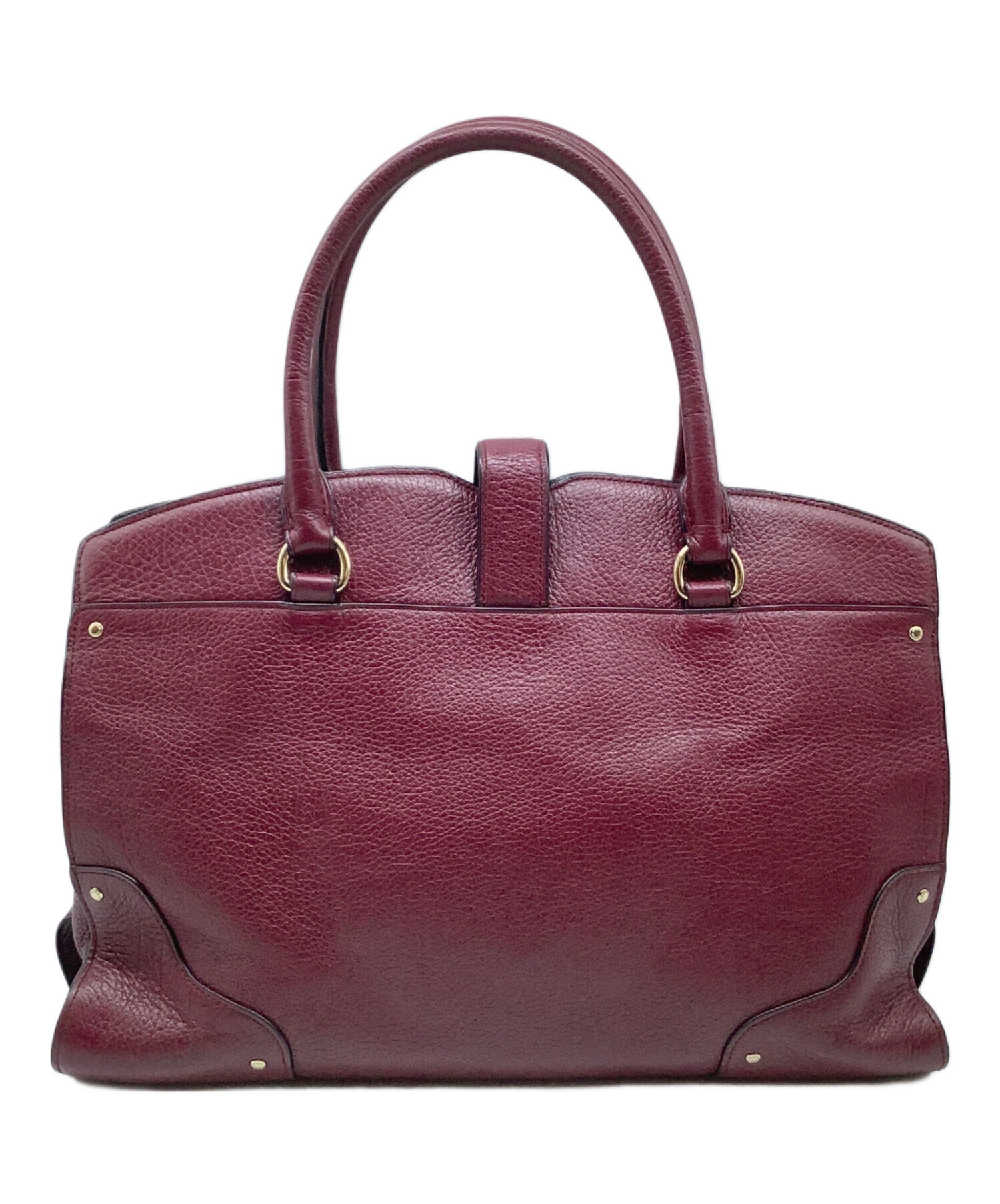 中古・古着通販】COACH (コーチ) 2WAYショルダーバッグ レッド
