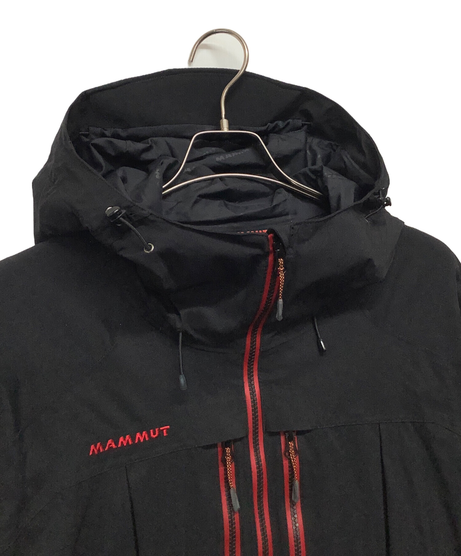 中古・古着通販】MAMMUT (マムート) フーデッドジャケット ブラック
