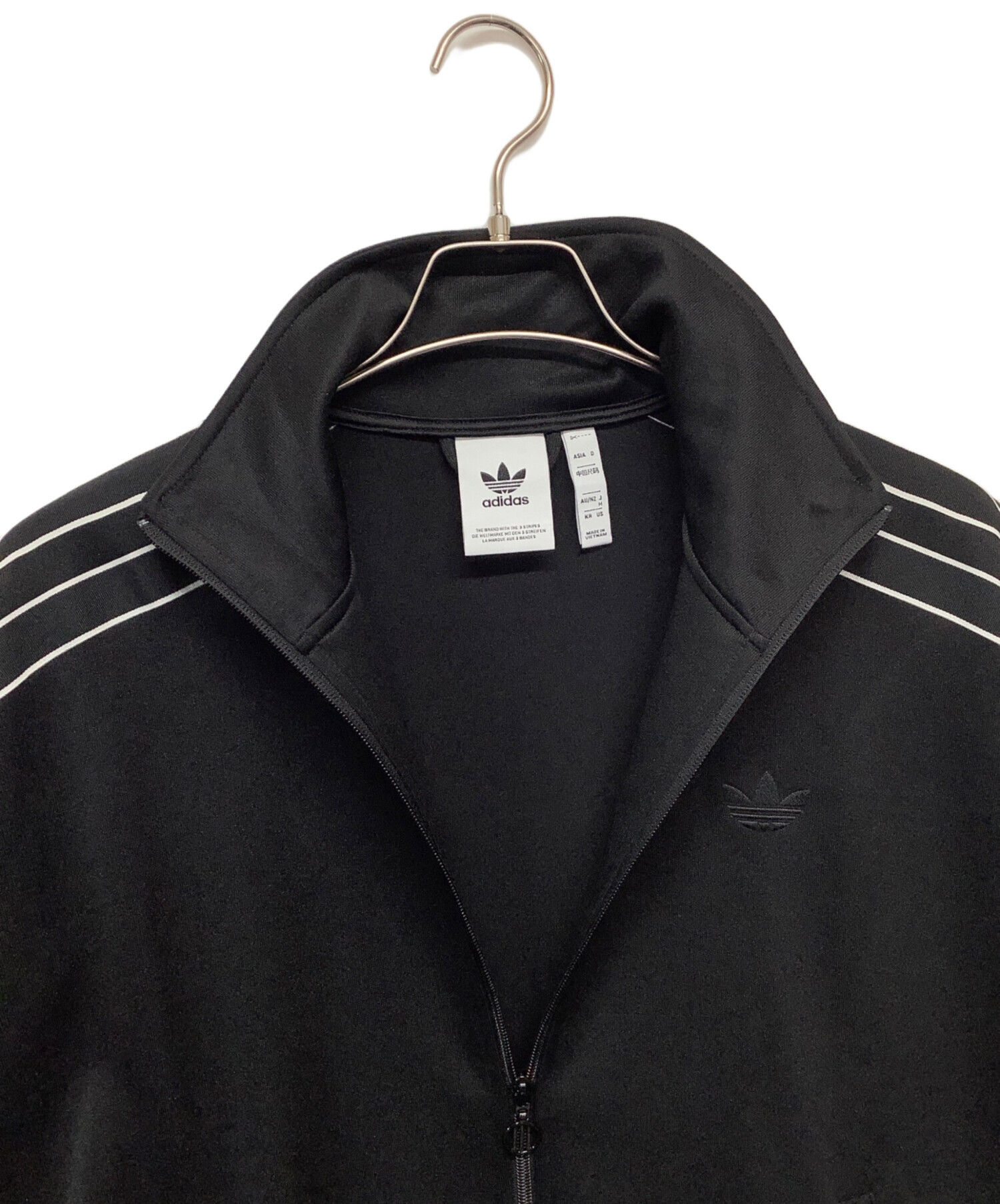 中古・古着通販】adidas (アディダス) トラックジャケット ブラック