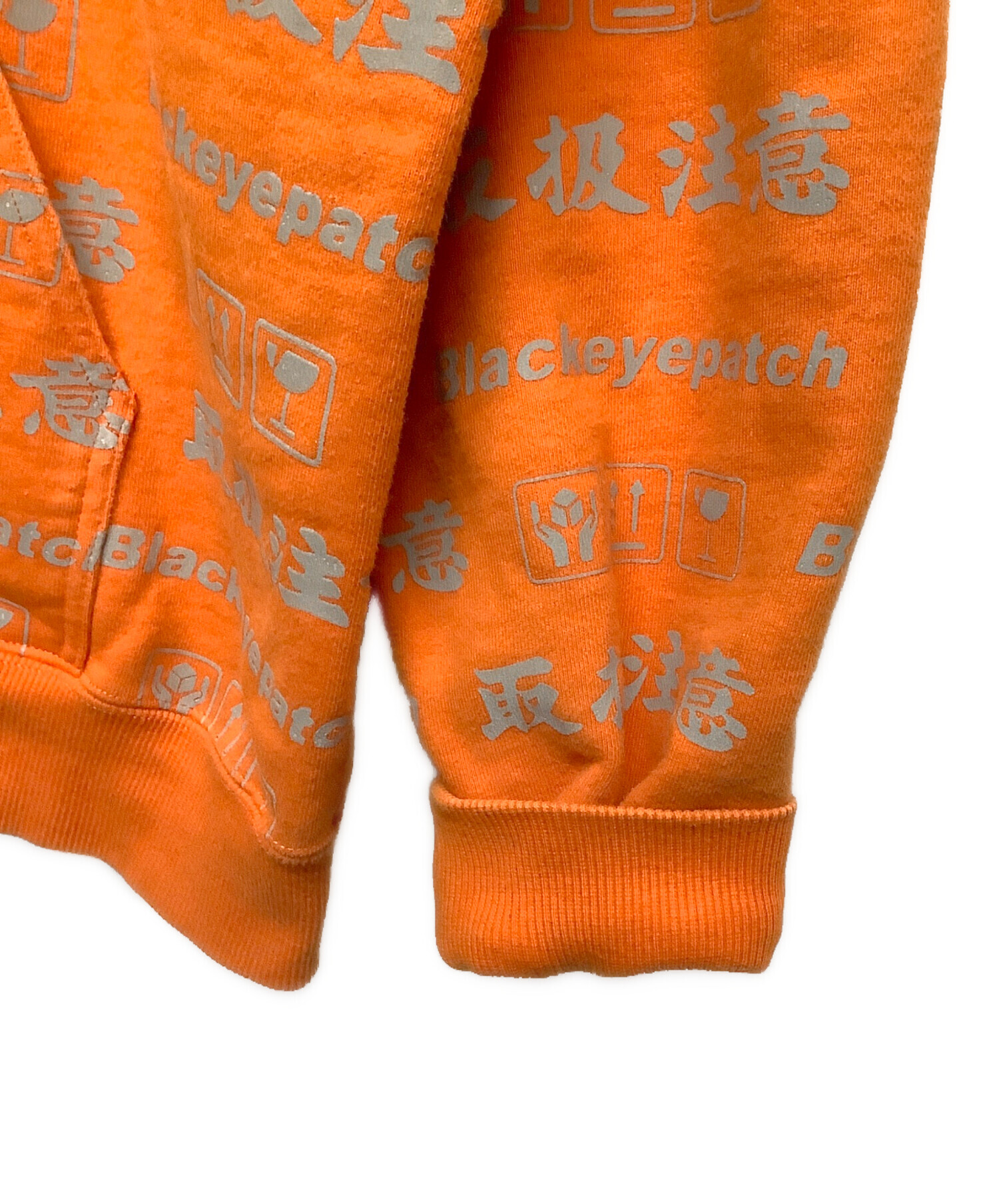 中古・古着通販】BlackEyePatch (ブラックアイパッチ) ジップパーカー