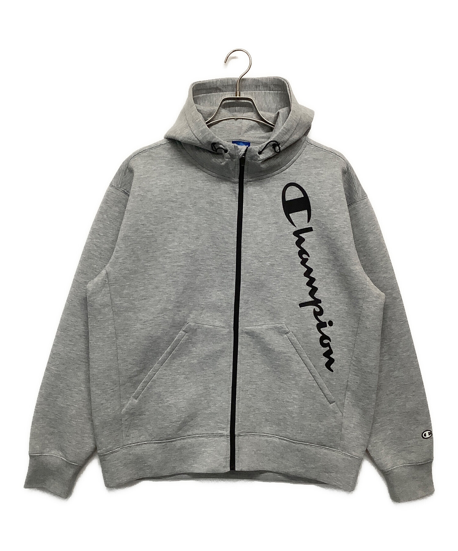 中古・古着通販】Champion (チャンピオン) ジップパーカー グレー