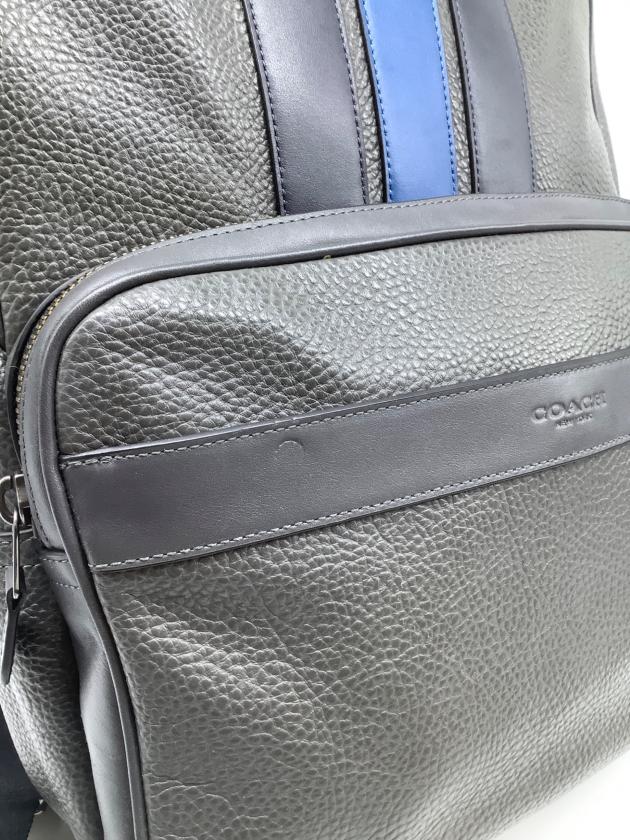 中古・古着通販】COACH (コーチ) リュック グレー×ブルー｜ブランド