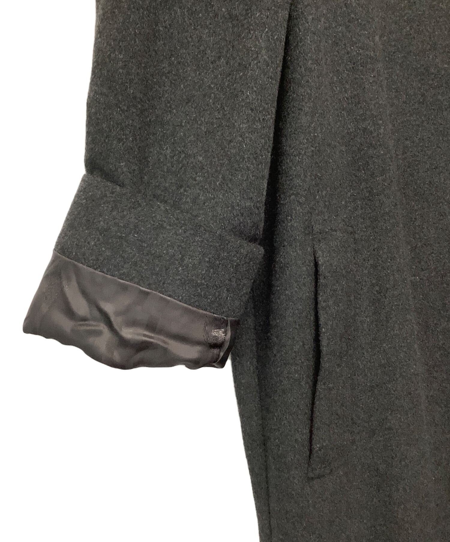 中古・古着通販】BURBERRY (バーバリー) カシミヤステンカラーコート