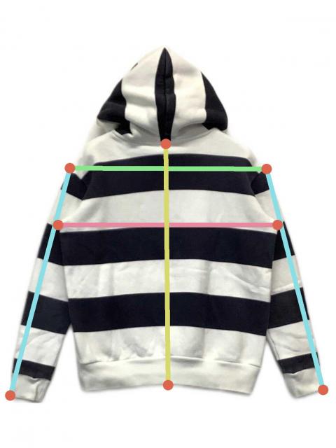 中古・古着通販】PEARLY GATES (パーリーゲイツ) プルオーバーパーカー