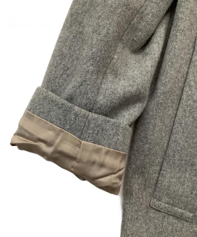 古着 美品 MACKINTOSH LONDON マッキントッシュロンドン 長袖 ニットコート 40 グレー フーディー レディース 美品 MACKINTOSH LONDON マッキントッシュロンドン 長袖 ニットコート