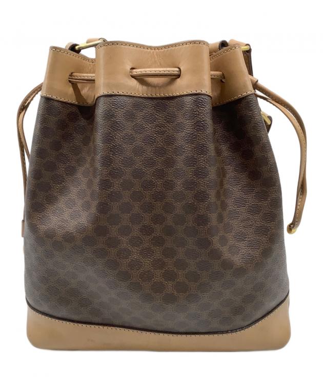中古・古着通販】CELINE (セリーヌ) 巾着ショルダーバッグ CELINE